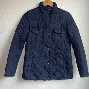 Gap Navy Blue Quilted Jacket